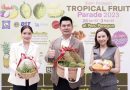 สยามพารากอน จัดเทศกาลผลไม้สุดยิ่งใหญ่ “SIAM PARAGON TROPICAL FRUIT PARADE 2023” คัดสรรผลไม้เกรดพรีเมียมจาก 17 แหล่งทั่วประเทศ ชวนอุดหนุนผลไม้ไทยส่งตรงจากเกษตรกร พร้อมจัดเต็ม “บุฟเฟต์ทุเรียน” ตั้งแต่วันนี้ถึง 3 พ.ค. 2566