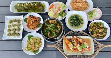 รีวิวร้านอาหารริมแม่น้ำ (บ้านชิดกรุง)  กุ้งเผา