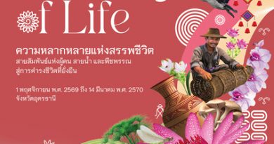 กระทรวงเกษตรและสหกรณ์ เดินหน้าประชาสัมพันธ์ “งานมหกรรมพืชสวนโลกจังหวัดอุดรธานี พ.ศ. 2569” ผ่านกิจกรรมส่งเสริมการตลาดทั้งในและต่างประเทศอย่างต่อเนื่อง
