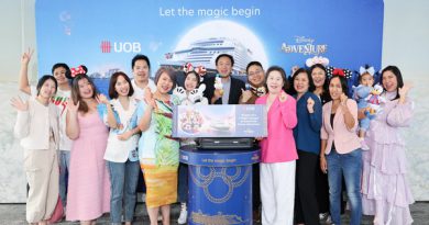 ยูโอบี มอบรางวัลประสบการณ์สุดมหัศจรรย์จากแคมเปญ “Let the Magic Begin” พร้อมแพ็กเกจท่องเที่ยวล่องเรือ Disney Adventure แก่ผู้โชคดีทั้ง 15 ท่าน