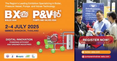เปิดงานแล้วอย่างเป็นทางการ กับงาน “Boilex Asia และ Pumps and Valves Asia 2025”  