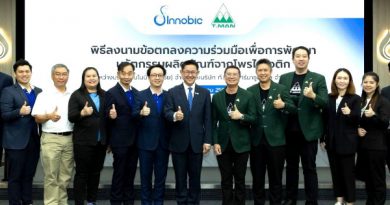 ที.แมน ฟาร์มาซูติคอล จับมือ อินโนบิก (เอเซีย) ลงนามความร่วมมือพัฒนานวัตกรรม โพรไบโอติกสายพันธุ์ไทย สู่ผลิตภัณฑ์สุขภาพ ต่อยอดเศรษฐกิจชีวภาพของประเทศ