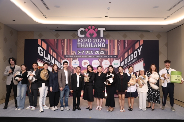 N.C.C. ตอกย้ำผู้นำผู้จัดงานสัตว์เลี้ยงของไทย ลุยจัด Cat Expo Thailand มหกรรมสินค้าแมวสุดยิ่งใหญ่รับกระแส”เศรษฐกิจแมว” โต