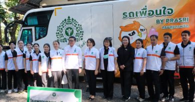 บริษัททองก้อนใหญ่ โฮลดิ้ง นำเทคโนโลยี VR บำบัดจิตใจ “NeuroSight” สนับสนุนทีม MCATT รพ.พระศรีมหาโพธิ์ ดูแลสุขภาพจิตผู้อพยพกว่า 1 แสนคน