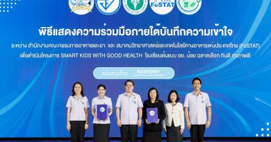 อย. – FoSTAT เปิดตัว “Smart Kids with Good Health”ส่งเสริมโรงเรียนต้นแบบอย.น้อยเดินหน้าสร้างเยาวชนไทยกินดี สุขภาพดี
