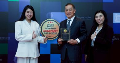 โรงพยาบาลพระรามเก้า คว้ารางวัล 2025–2026 Thailand’s Most Admired Company บริษัทที่มีภาพลักษณ์น่าเชื่อถือสูงสุด กลุ่มโรงพยาบาลเอกชน