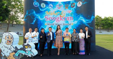 ททท. จัดใหญ่ “Maha Songkran World Water Festival 2026” เปลี่ยนกรุงเทพฯ เป็นแลนด์มาร์กแห่งความสนุก สาดสุขรับปีใหม่ไทย พร้อมยกระดับเทศกาลสงกรานต์สู่ Global Festival