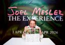 ศิลปินร่วมสมัยจากนิวยอร์ก จัดนิทรรศการ “JOELMESLER THE EXPERIENCE” ถ่ายทอดโลกแห่งสีสันและข้อความอันเป็นเอกลักษณ์ของศิลปิน ผ่านอาร์ตอินสตอลเลชันและกิจกรรมอินเตอร์แอคทีฟสุดสร้างสรรค์ ตลอดเดือนเมษายน 2569