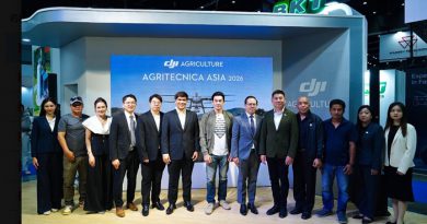 DJI เกษตร เปิดตัวโดรน Agras T55 และ T100 ระบบแบตเตอรี่คู่ ในประเทศไทย