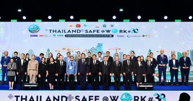 “อนุทิน” ชูความปลอดภัยแรงงาน รากฐานขับเคลื่อนเศรษฐกิจไทย ย้ำต้องเปลี่ยนวิธีคิด “ป้องกันก่อนเกิดเหตุ” ด้านรมว.แรงงาน ขานรับนโยบาย เพื่อยกระดับคุณภาพชีวิตของพี่น้องผู้ใช้แรงงาน