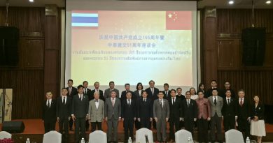 สมาคมผู้สื่อข่าวไทย-จีน ร่วมฉลอง 105 ปี พรรคคอมมิวนิสต์จีน หรือ CPC และ ครบรอบ 51 ปีของความสัมพันธ์ทางการทูตระหว่างจีน-ไทย