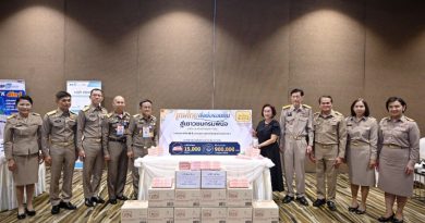 “เทพไทย”ใส่ใจสุขอนามัยในช่องปาก สนับสนุนยาสีฟันให้เด็กและเยาวชนสถานพินิจ