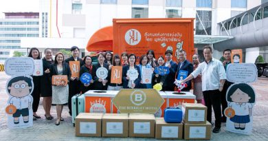 โรงแรมเดอะ เบอร์เคลีย์ประตูน้ำ ส่งต่อการแบ่งปัน ภายใต้โครงการ “The Berkeley Reuse & Care Market”