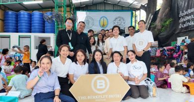 โรงแรมเดอะ เบอร์เคลีย์ ประตูน้ำ พร้อมคณะกรรมการ Green Hotelส่งต่ออุปกรณ์เพื่อฟื้นฟูศูนย์เด็กก่อนวัยเรียน